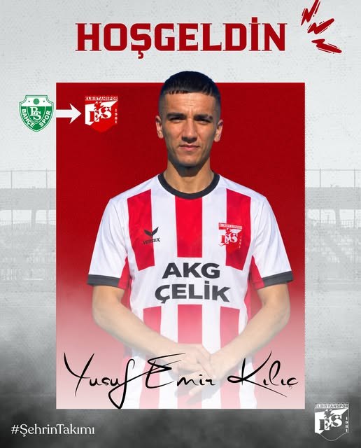 Hoşgeldin Yusuf Emir Kılıç transfer görseli